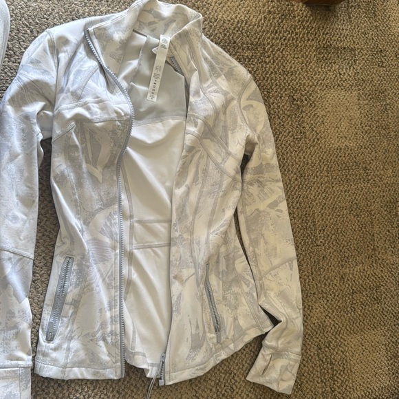 lululemon athletica Jackets & Blazers - Lulu lemon jacket pearl white used like new
